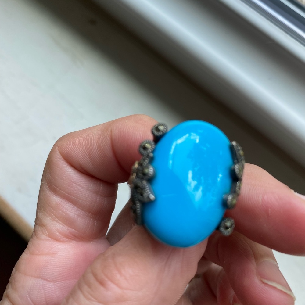 Sterling Statement Ring - image 2